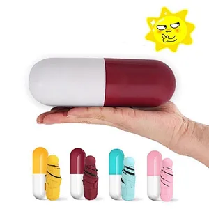 2018 neue Erfindungen Anti-UV-leichte 5-fach Mini-Sonnenschirm