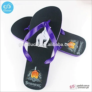 Guangzhou factory supply flat flip flop sandals pvc strap slippers