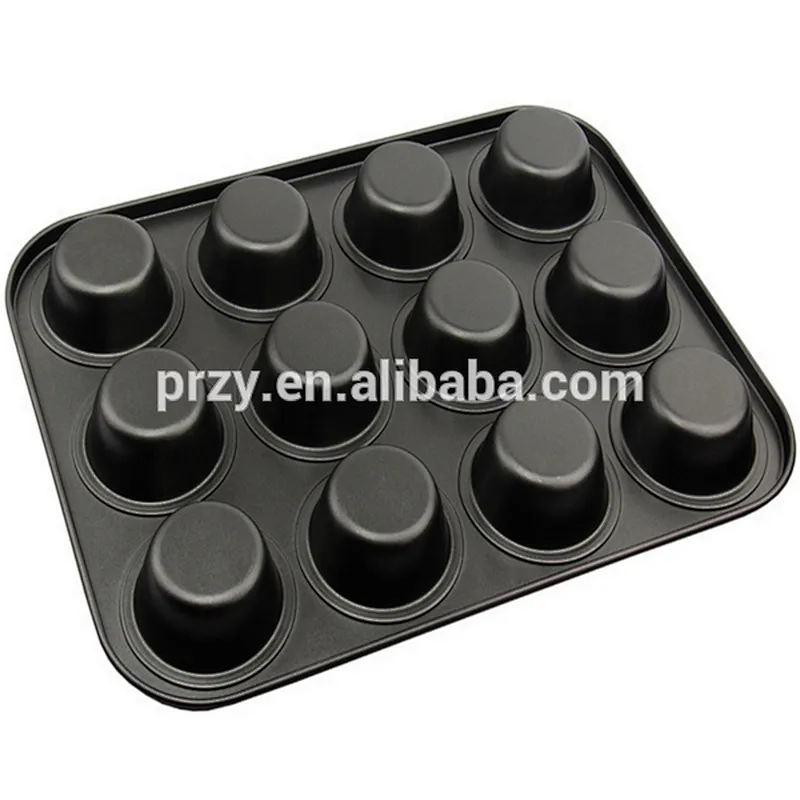 T096 PRZY Large size 12 holes cake muffin pan