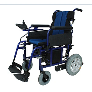 Rehabilitation Therapy Supplies TOPMEDI aluminum power handicapped foldable small electric wheelchair detachable indoor