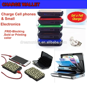 RE-Charge RFID card Wallet Phone Charger