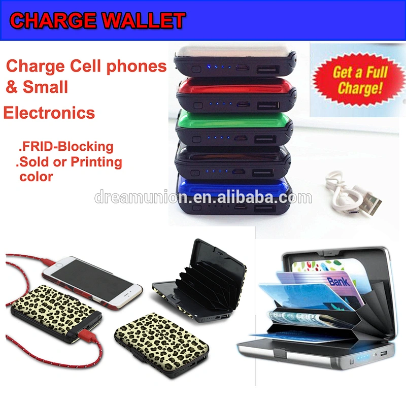 RE-Charge RFID card Wallet Phone Charger