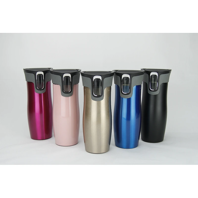 Promotional 16 oz Stainless Steel Coffee Vacuum Insulated Thermos Cup Travel Mug