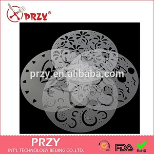Wholesale new listing 4PCS environmental protection spray flower cake tools