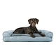 luxury memory foam inside dog bed