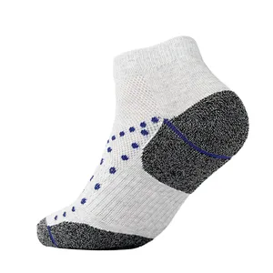 custom design wholesale unisex cotton running ankle socks sport