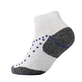 custom design wholesale unisex cotton running ankle socks sport