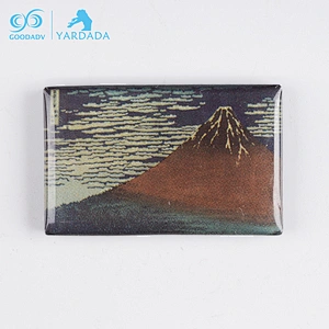 Factory custom made diy epoxy fridge magnet