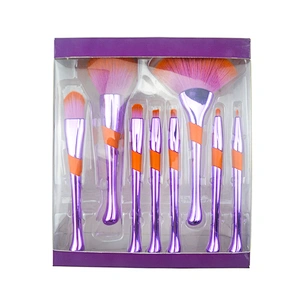 Sialia Plastic Handle makeup brush Sets Professional Cosmetic Brushes with  Eye Shadow Mixed Concealer Makeup Too