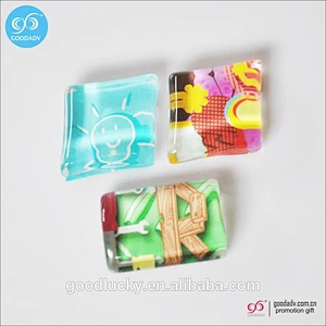 souvenir fridge glass magnet 3d
