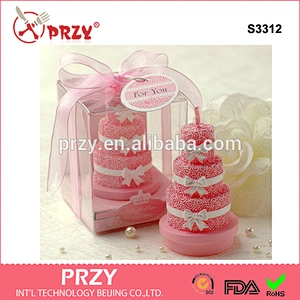 S3312 3d cake shape mould silicone cake candle silicone soap mould for handmade