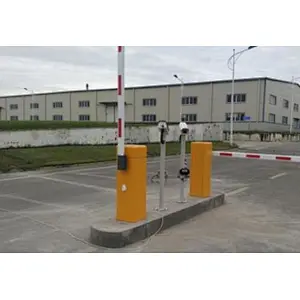 RFID auto entrance and exit parking lot management system with  license plate capture camera