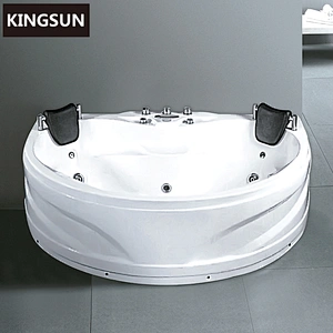 K-8848 2 People Use Whirlpool Massage Cheap Acrylic Bathtub Price