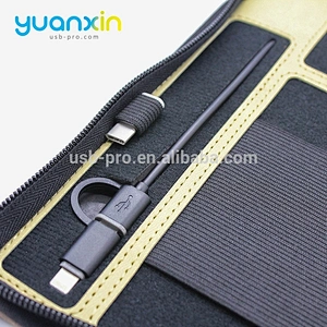5000mAh Color black and brown Material PU Power Bank