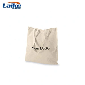 Customize Reusable Eco Friendly Promotional blank cotton tote grocery bags with custom printed logo linen beach tote bag