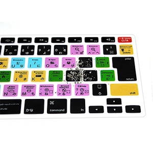 waterproof keyboard protector OSX Shortcut Keyboard Protector for Mac Japanese Laptop Keyboard Skins for macbook pro 13