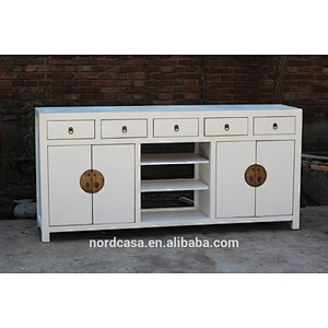 Modern hotel bedroom furniture TV cabinet chest