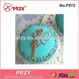 F971 PRZY Wholesale New Design Silicone Fondant Mold