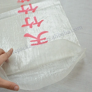 New material pp woven bag transparent plastic chopsticks packaging sack