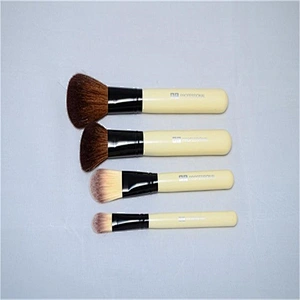 High quality pro brand for beauty own brushes set 4 pcs makeup brush