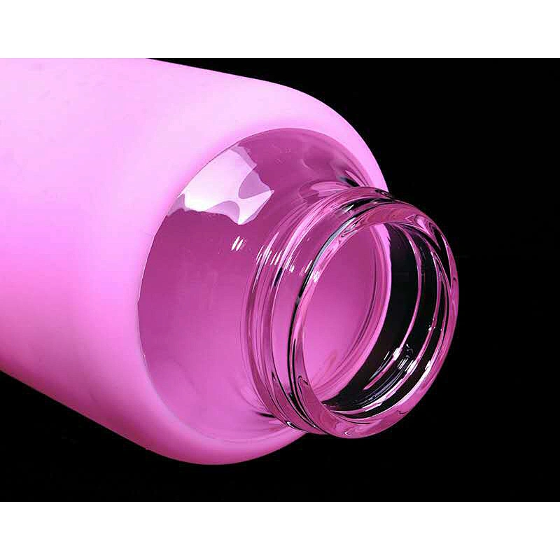 550 ml Eco-Friendly High Quality Customized Logo Color Borosilicate Glass Water Bottle