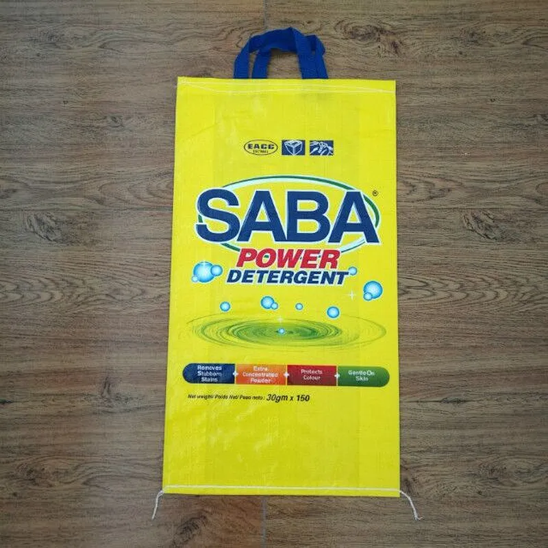 Wenzhou manufacture high quality woven bags for washing powder packaging