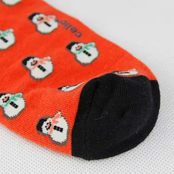 fashion 3D logo custom bamboo print sport socks
