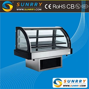 Easy Using 2 Shelves Cake Display Freezer With Digital Temperature Controller (SY-CS501E SUNRRY)