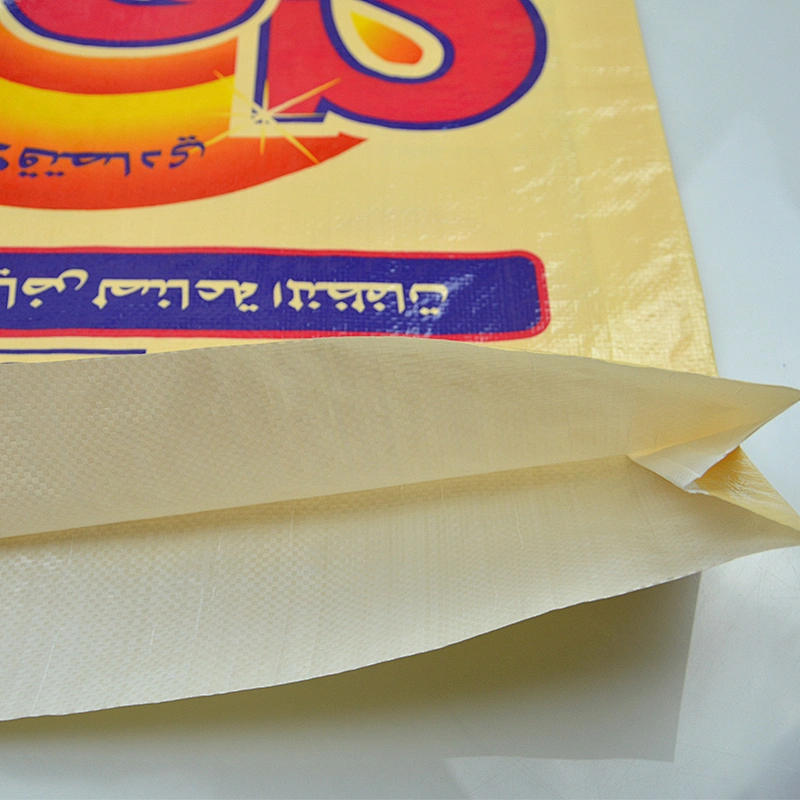China customized heat seal washing powder, pp woven bags