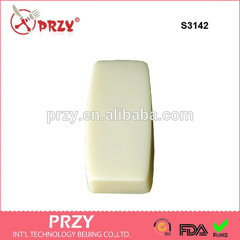 S3142 Rectangular Shape / 6 in 1 / Silicone Soap Mold Rectangular Shape Silicone Soap Mold