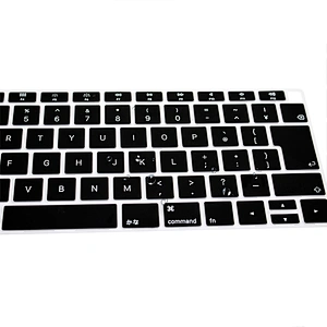 custom silicone keyboard cover JP English Keyboard Protector Skin for MacBook Air 13 inch with pro Retina Display 2018 Newest