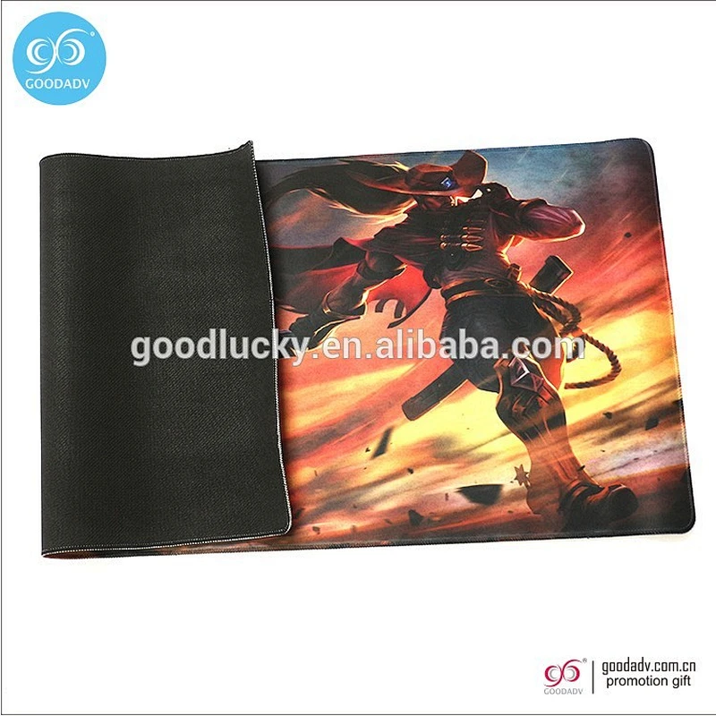 Factory sale radiation protect gaming mouse pad/custom rubber mouse pad
