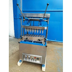 Commercial Stainless Steel Pizza Cone Maker and Soft Ice Cream Cone Machine
