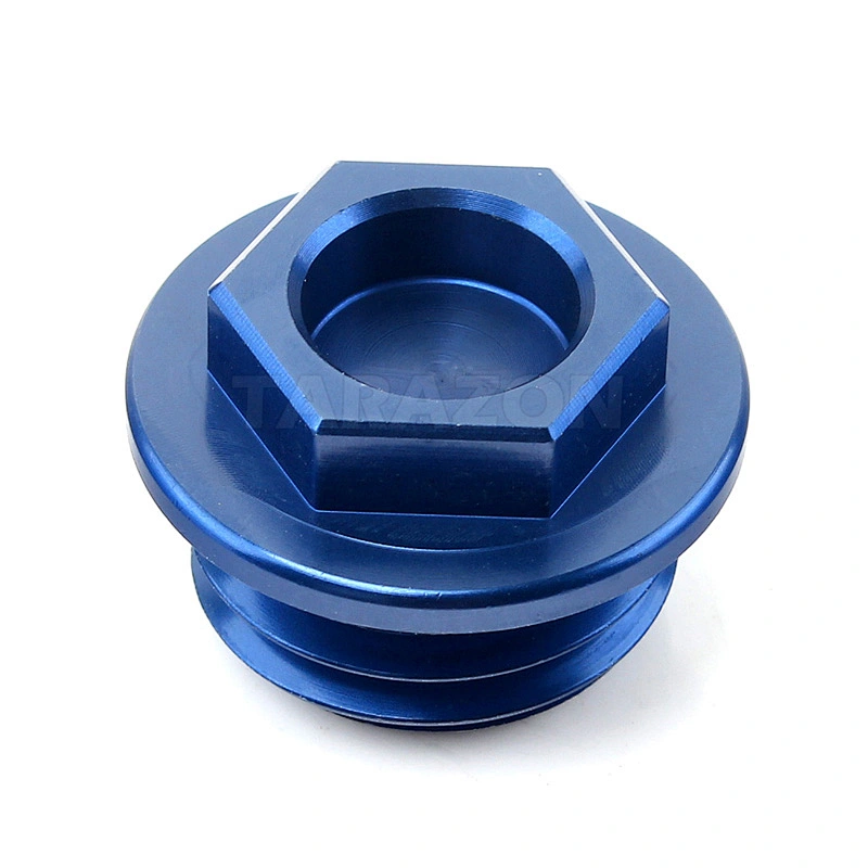 High quality CNC Aluminum motorcycle oil filler plug for dirt bike