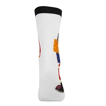 High Technique Printing Crew Sock Christmas Style Women Fashion Sock