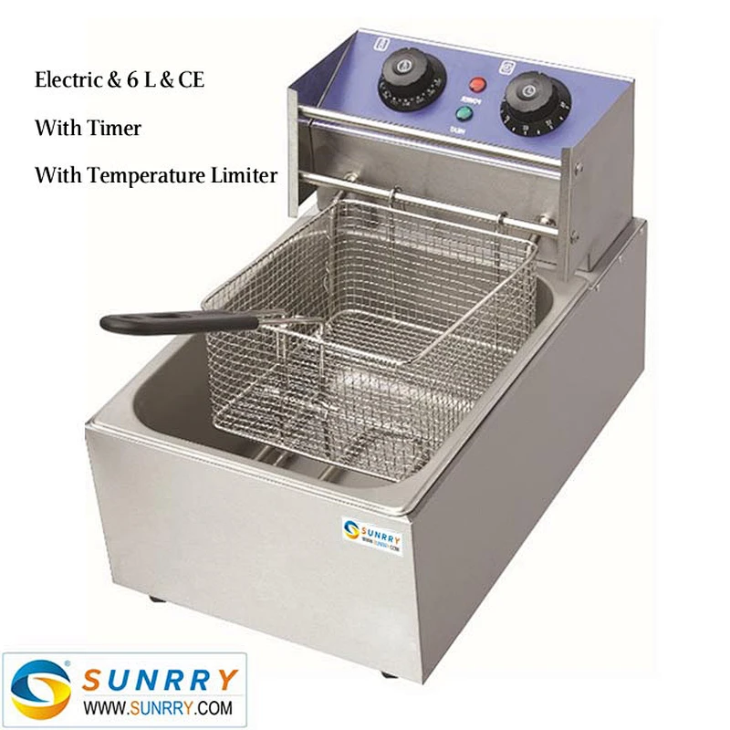 CE proved stainless steel table top commercial electric pressure chicken deep fryer for sale
