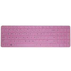 custom silicone keyboard cover keyboard skin for HP New DV6(with number pad)New G6