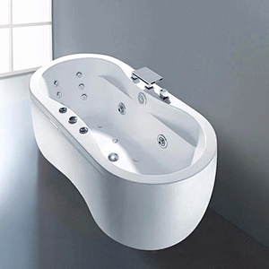New design one person outdoor bathtub family acrylic spa hot tub