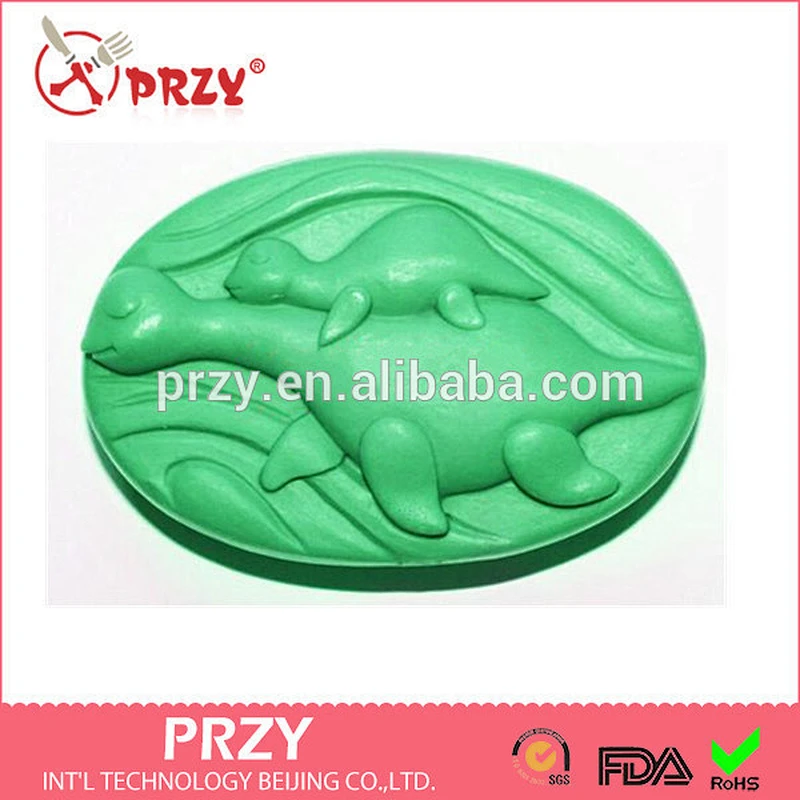 Dinosaur soap mold/silicone soap molds