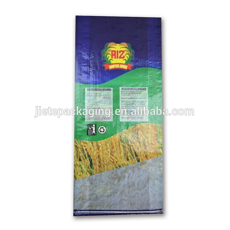 Video introduction, China 100% virgin pp woven bags printed packing bag for 5kg 25kg rice purpose