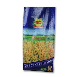 Made in china pp woven bags sack for grain,bean,seed,flour,feed 50kg 25kg 10kg