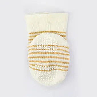 Oem Custom 3d cartoon pattern newborn cotton ankle socks non slip infant rubber sole toddler Socks baby cute kids
