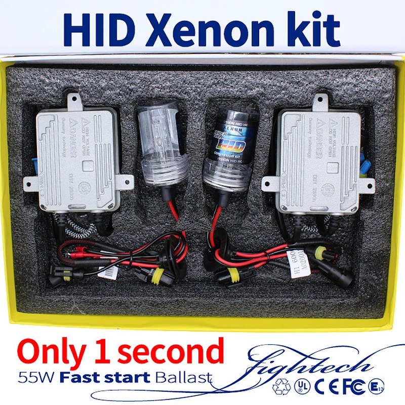 Lightech 1s Start Up HID lamp H4 H7 H11 9005 9006 H8 D1 D2 D3 D4 aes G55 Xenon HID Headlight Ballast Bulbs kit for 12V Cars