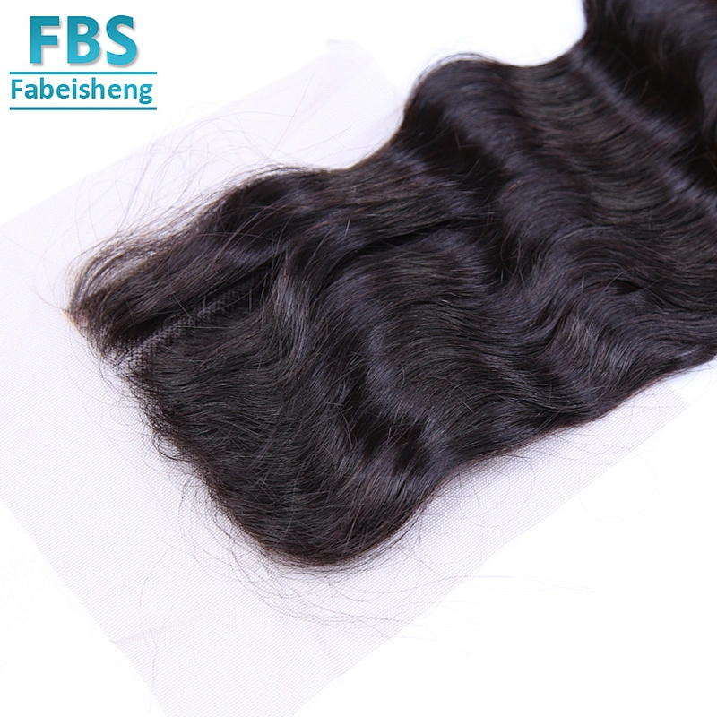 2018 FBS high quality Fast delivery 100% unprocessed 4*4 hair closure