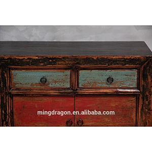 Chinese Antique reclaimed wood TV Stand furniture