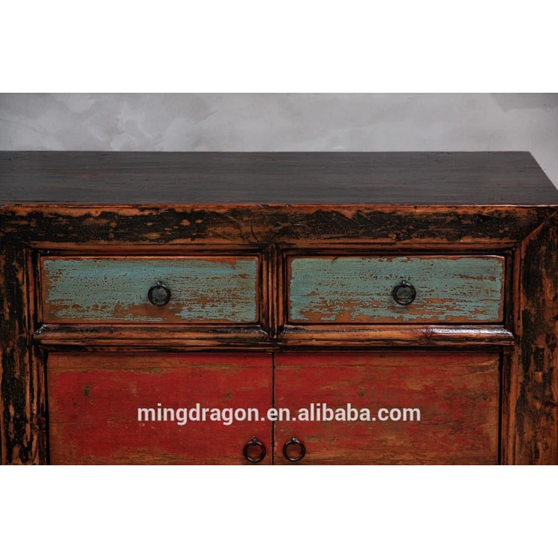 Chinese Antique reclaimed wood TV Stand furniture