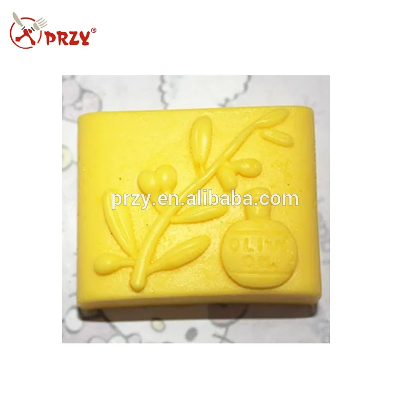 S4303 Olive Oil Handmade Soap Silicone Mold For Soap