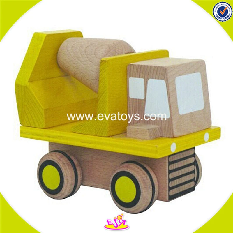 wholesale cheap baby wooden small car toy hottest children wooden small car toy W04A091