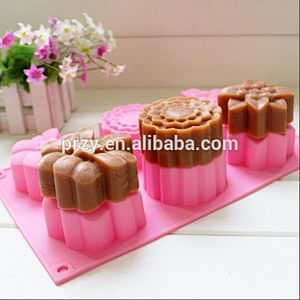 PRZY PR309 mulit shapes flower soap mold soap tray