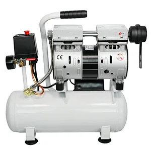 V9W581 580W 9L 220V 110V AC mini piston oil free silent air compressor